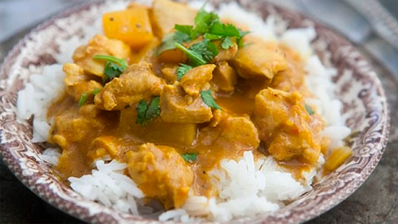 pollo al curry